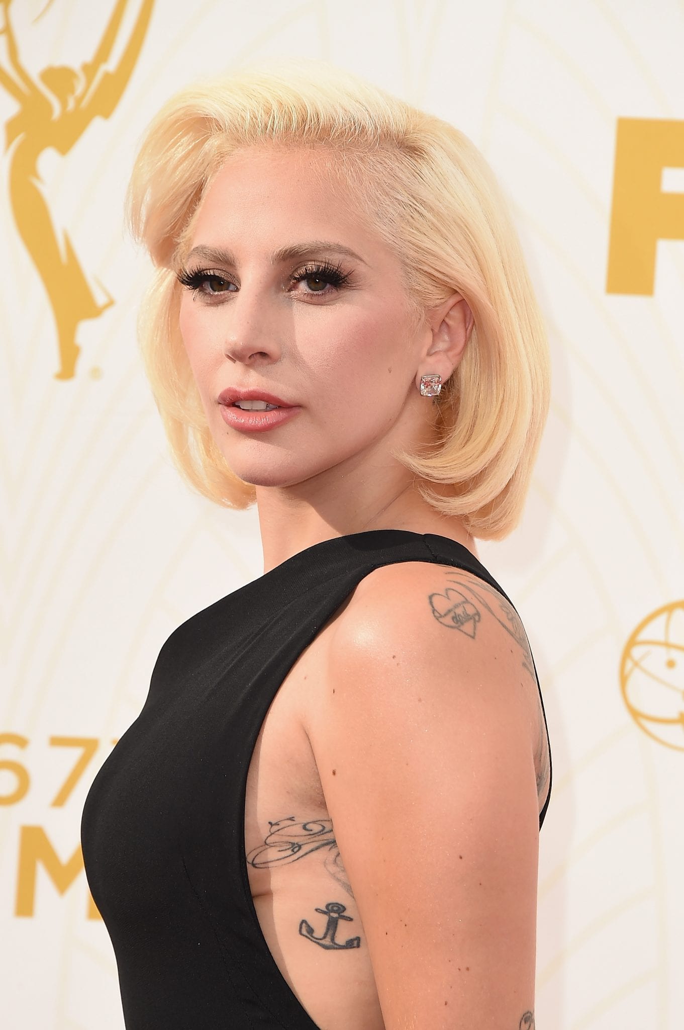 Lady Gaga hair-do styled using Matrix StyleLink products