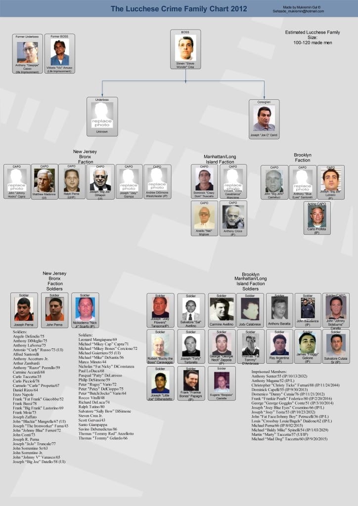 Where Are New York's 5 Mob Families?