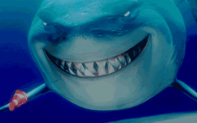 nemo-shark-smiling-shark-gifs