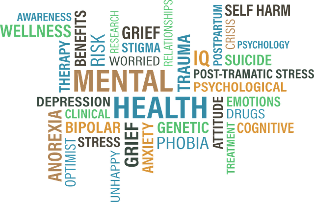 Mental Health Word Cloud