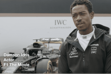 Damon Idris speaks on his F1 movie stunts.