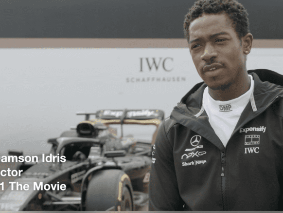 Damon Idris speaks on his F1 movie stunts.