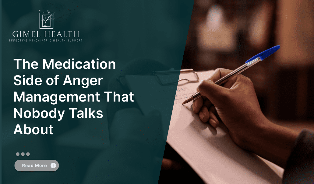 The Medication Side of Anger Management That Nobody Talks About